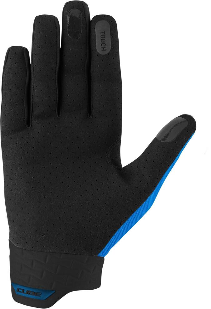 CUBE Gloves Performance Long Finger Blue