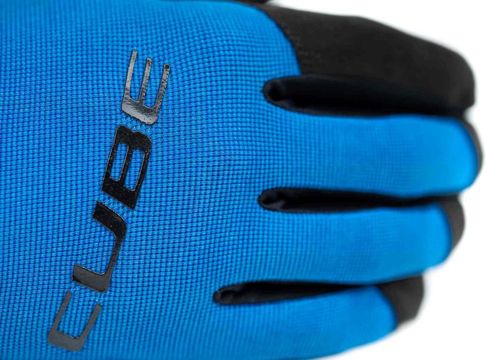 CUBE Gloves Performance Long Finger Blue