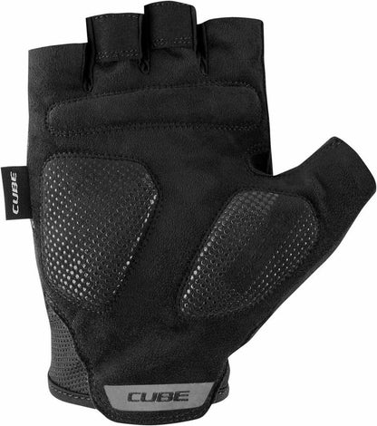 CUBE Gloves Comfort Short Finger Black/Grey