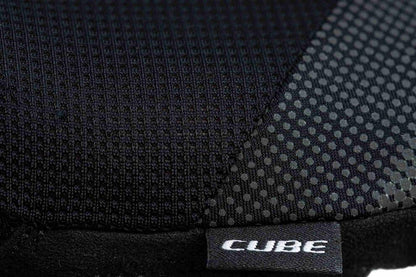 CUBE Gloves Comfort Long Finger Black/Grey