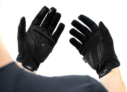 CUBE Gloves Comfort Long Finger Black/Grey