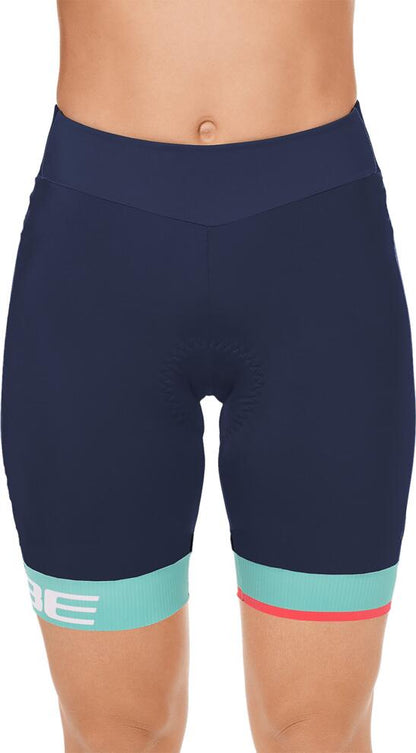 CUBE Teamline Ws Cycle Shorts Blue/Mint