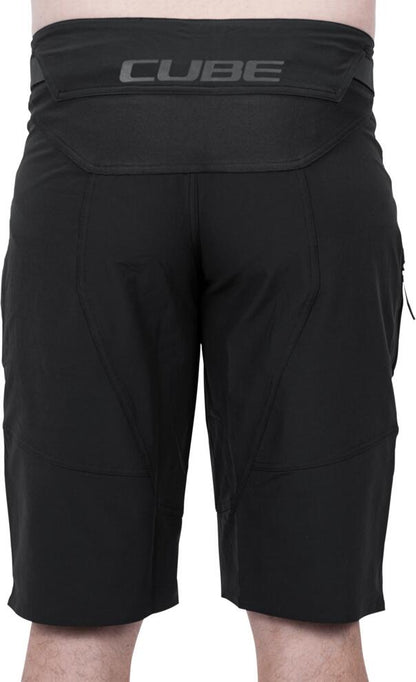 CUBE Edge Baggy Shorts X Actionteam Black