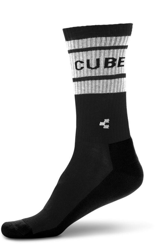CUBE Socks After Race High Cut Black/White