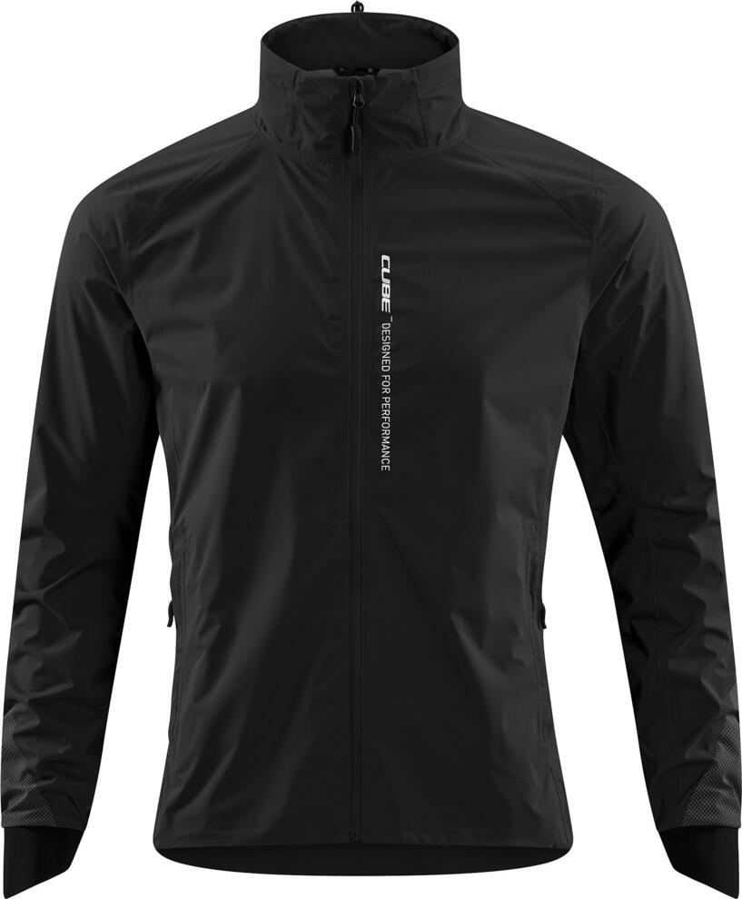 CUBE Blackline Rain Jacket Black