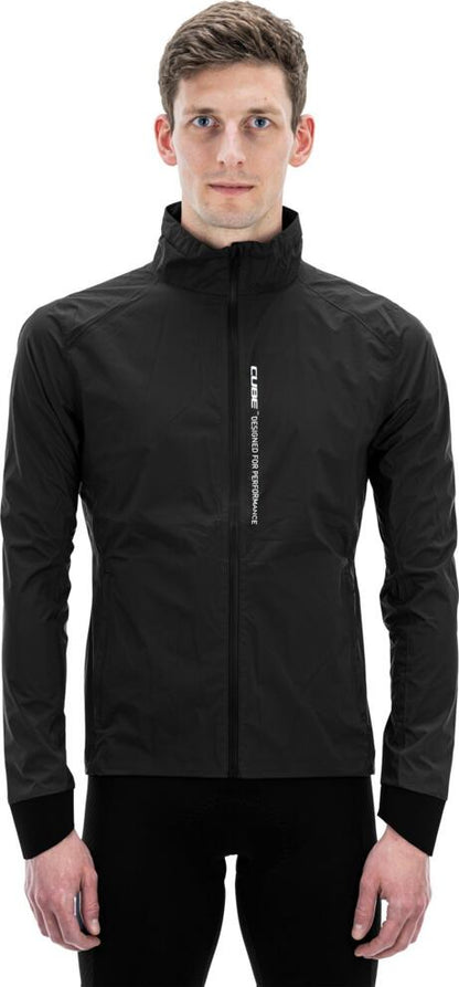 CUBE Blackline Rain Jacket Black