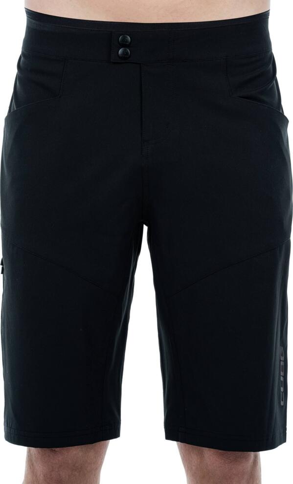 CUBE Atx Baggy Shorts Cmpt Incl. Liner Shorts Blk