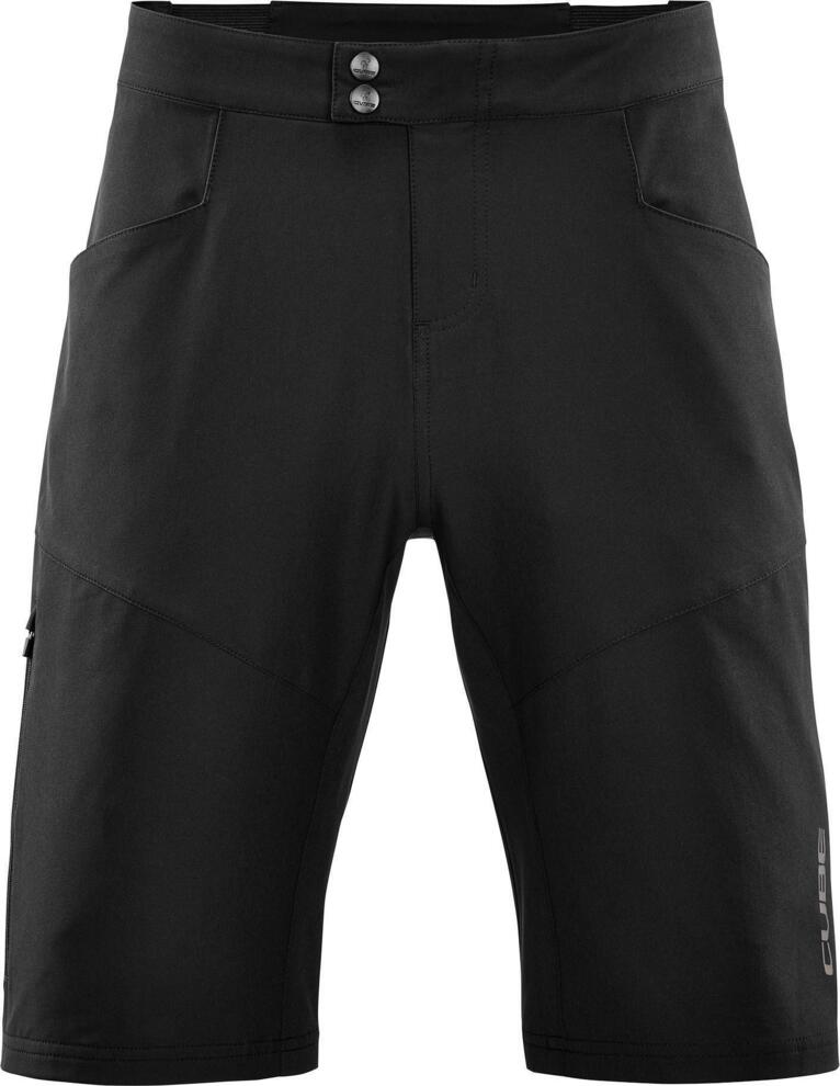 CUBE Atx Baggy Shorts Cmpt Incl. Liner Shorts Blk