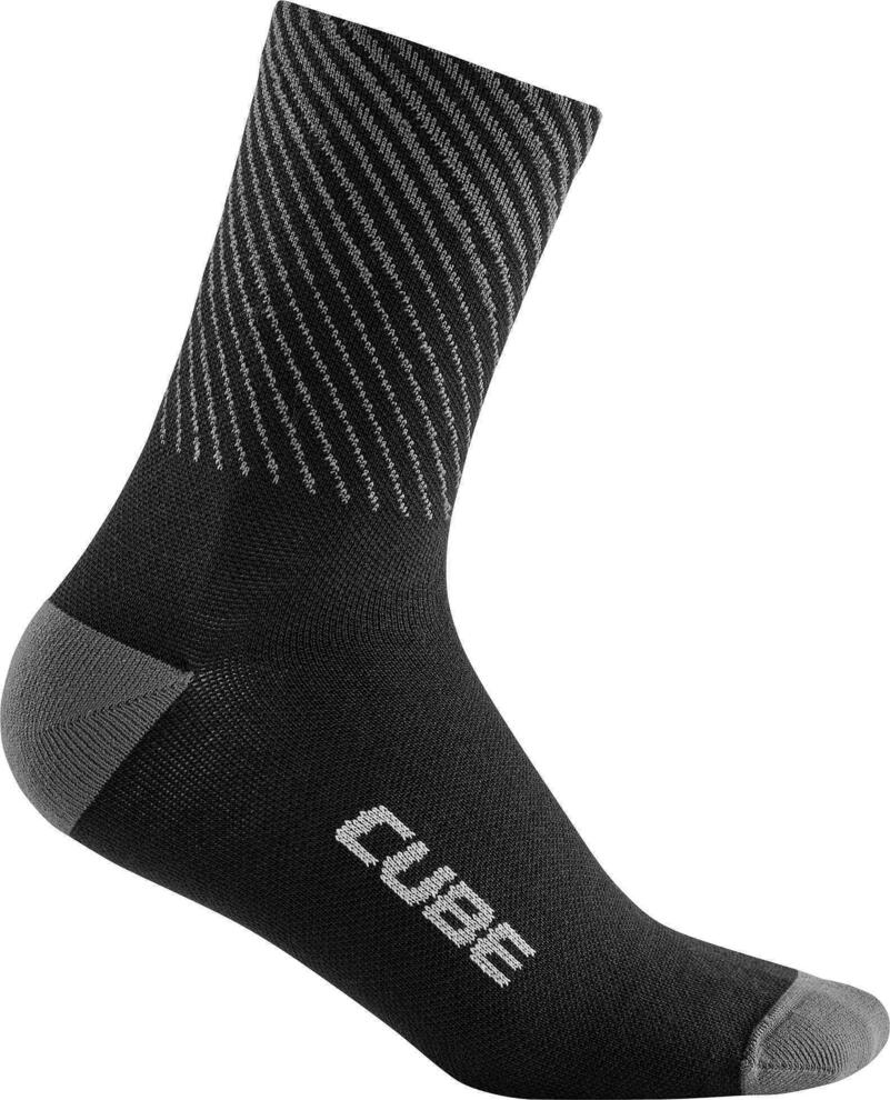 CUBE Socks High Cut Be Warm Black/Grey