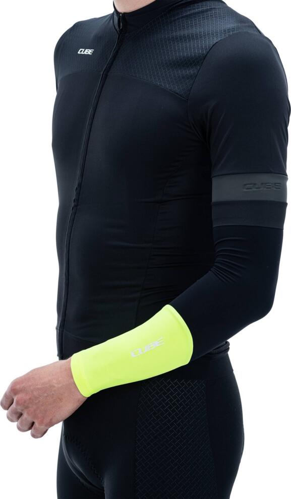 CUBE Arm Warmers Safety Neon Yellow