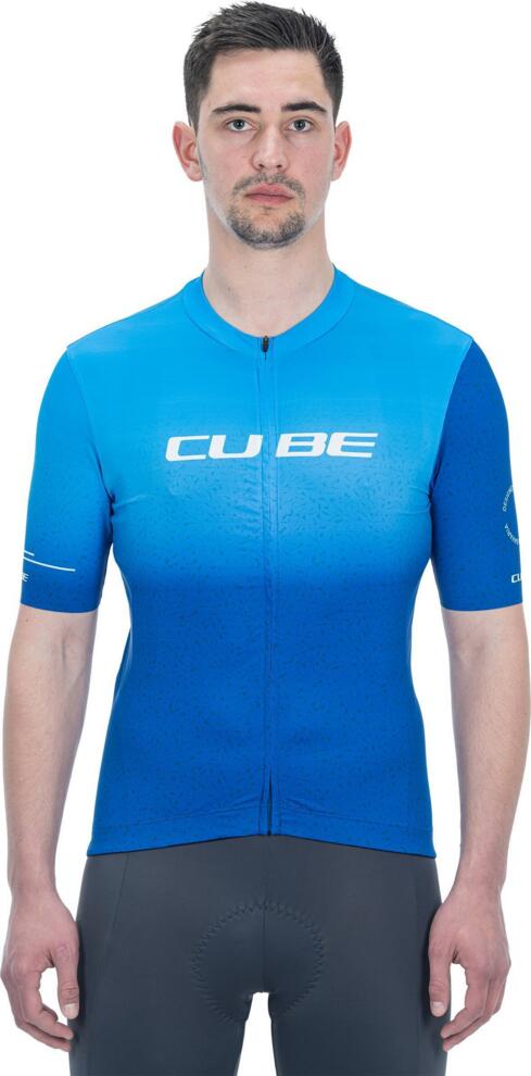 CUBE Blackline Jersey Race S/S Blue