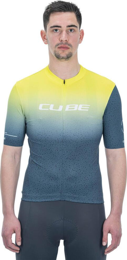 CUBE Blackline Jersey Race S/S Yellow/Grey