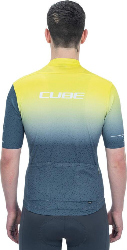 CUBE Blackline Jersey Race S/S Yellow/Grey