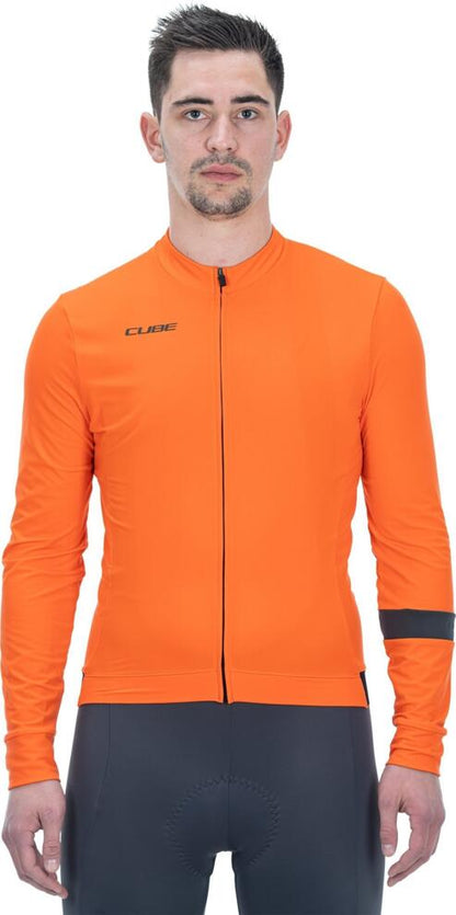 CUBE Blackline Jersey L/S Orange