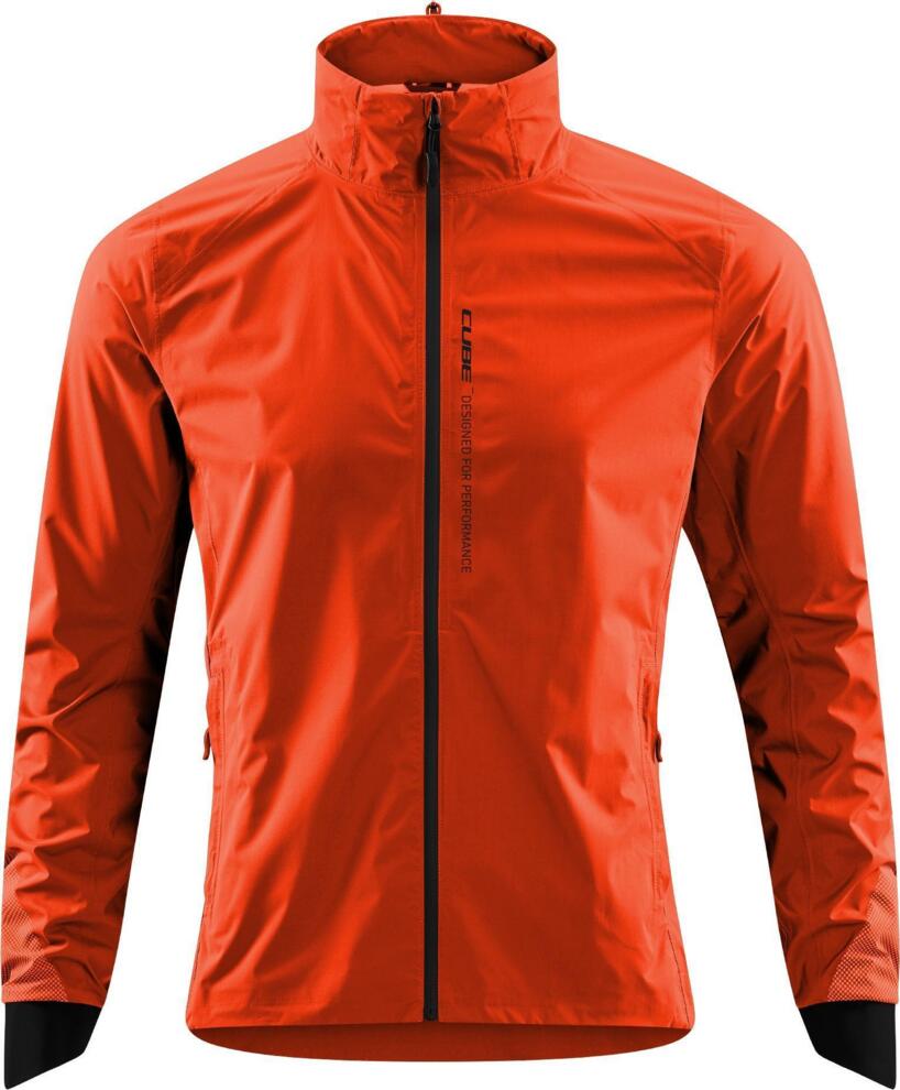 CUBE Blackline Rain Jacket Orange