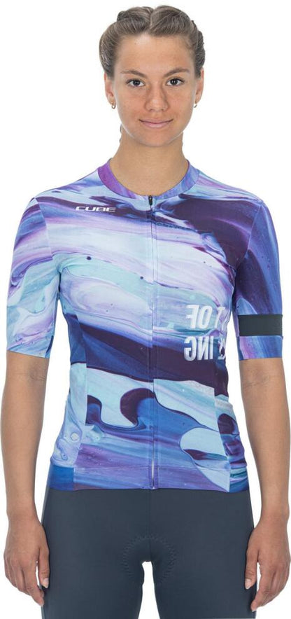 CUBE Blackline Ws Jersey Art S/S Pattern