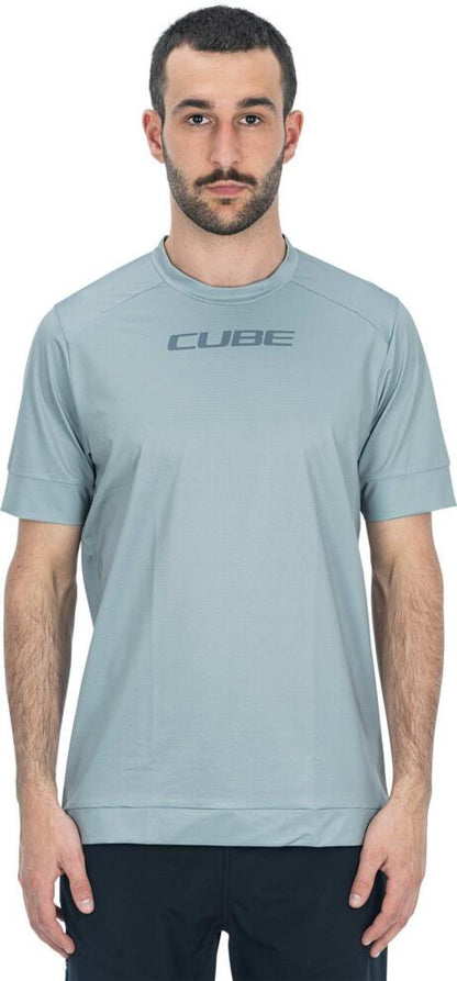 CUBE Atx Round Neck Jersey S/S Grey