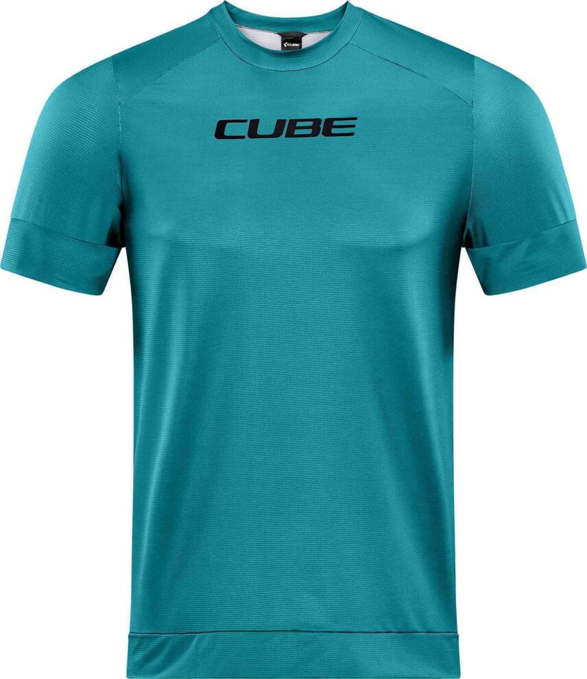 CUBE Atx Round Neck Jersey S/S Light Blue