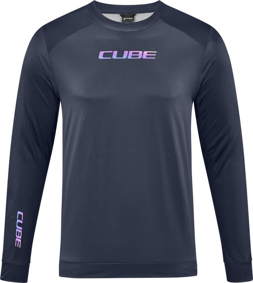 CUBE Atx Round Neck Jersey L/S Black