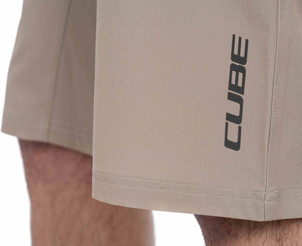 CUBE Atx Baggy Shorts Cmpt Sand
