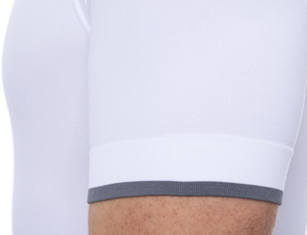 CUBE BASELAYER RACE BE COOL S/S WHITE