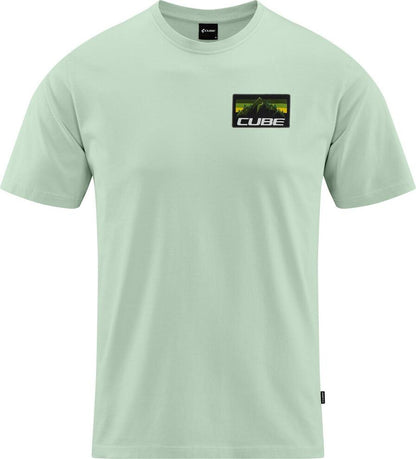 CUBE Organic T-Shirt Summit Green