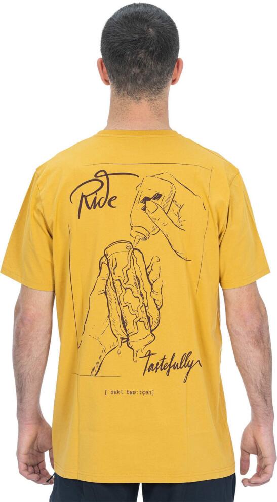 CUBE Organic T-Shirt Hot Dog Gty Fit Yellow