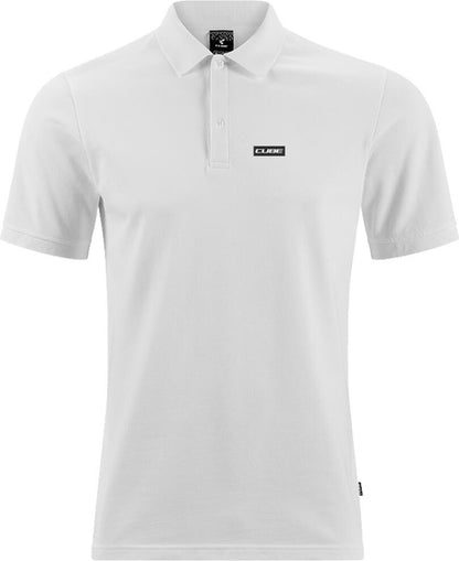 CUBE Organic Polo Shirt White