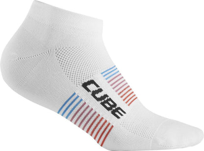 CUBE Socks Low Cut Teamline White