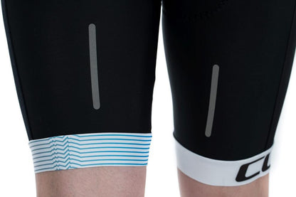 CUBE Teamline Bib Shorts Black/White