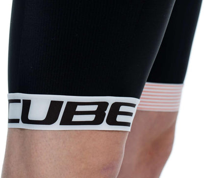 CUBE Teamline Bib Shorts Black/White