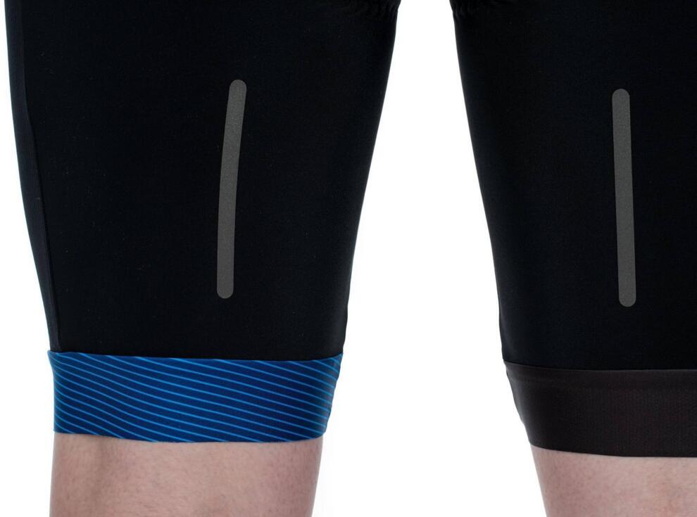 CUBE Teamline Bib Shorts Black/Blue