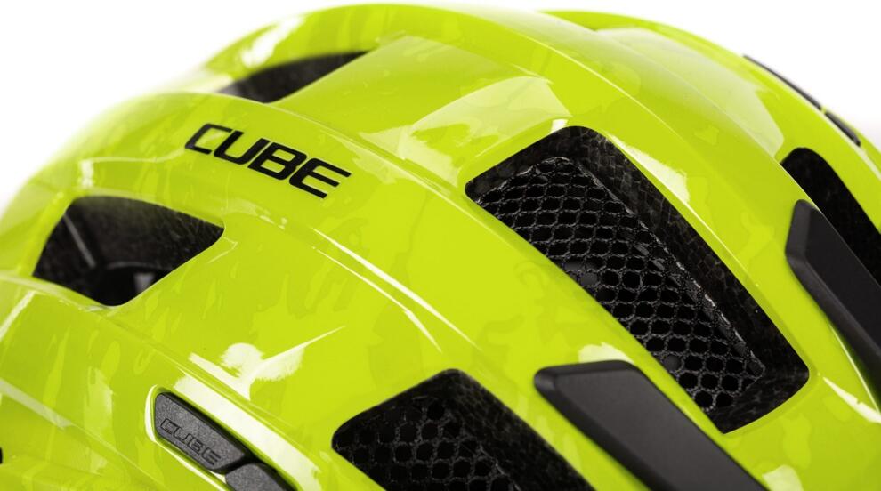 CUBE Helmet Steep Glossy Citrone