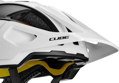 CUBE Helmet Strover White/Black