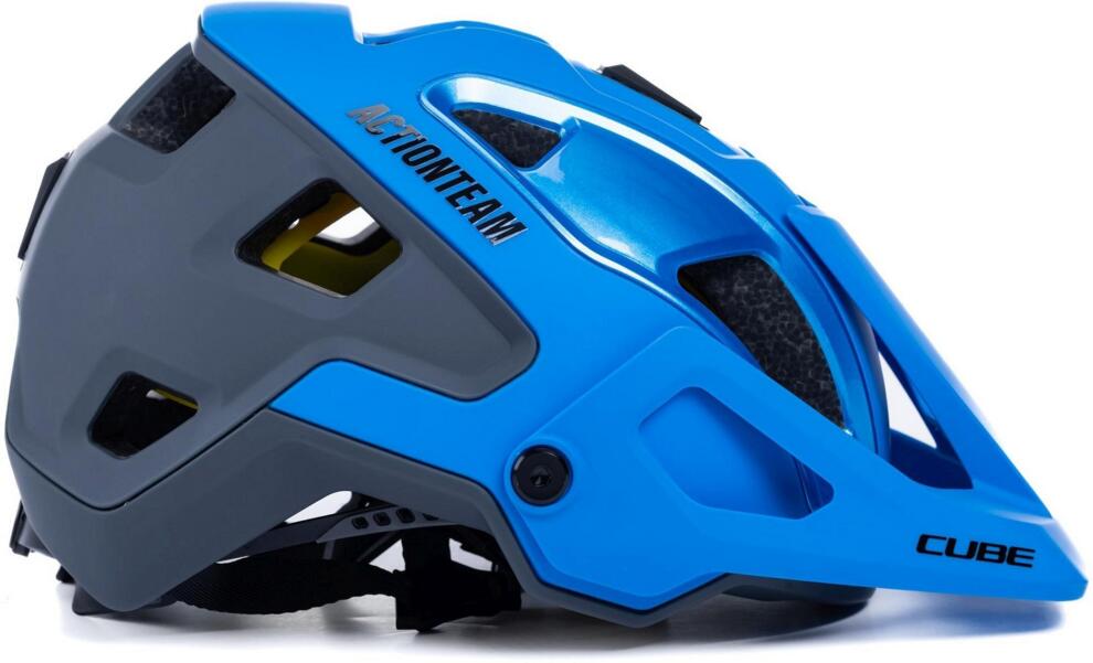 CUBE Helmet Strover X Actionteam Blue/Grey