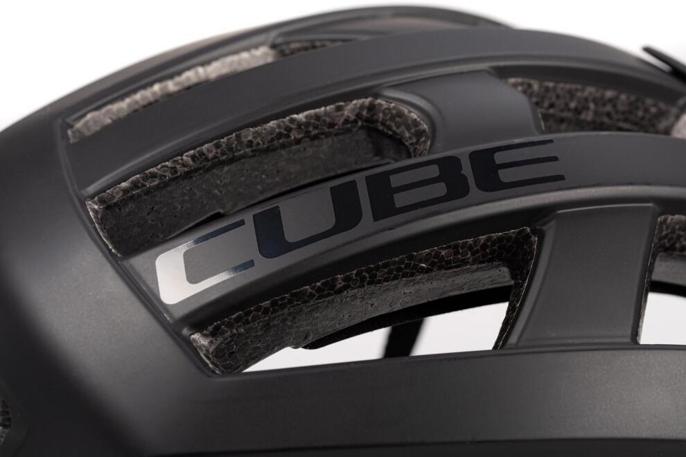 CUBE Helmet Badger Black