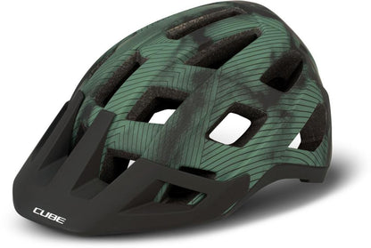 CUBE Helmet Badger Green
