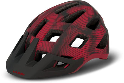 CUBE Helmet Badger Red