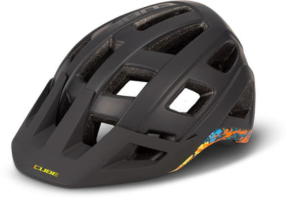 CUBE Helmet Badger Black/Splash