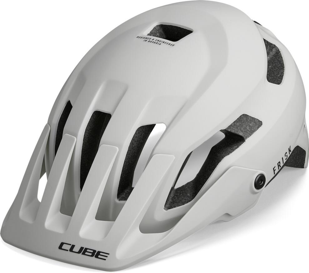 CUBE Helmet Frisk Teamline Grey/Red/Blue