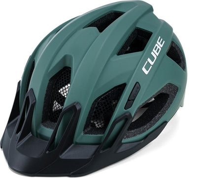 CUBE Helmet Quest Old Green