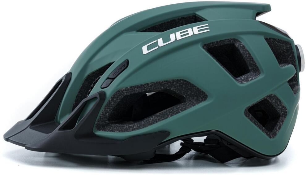 CUBE Helmet Quest Old Green