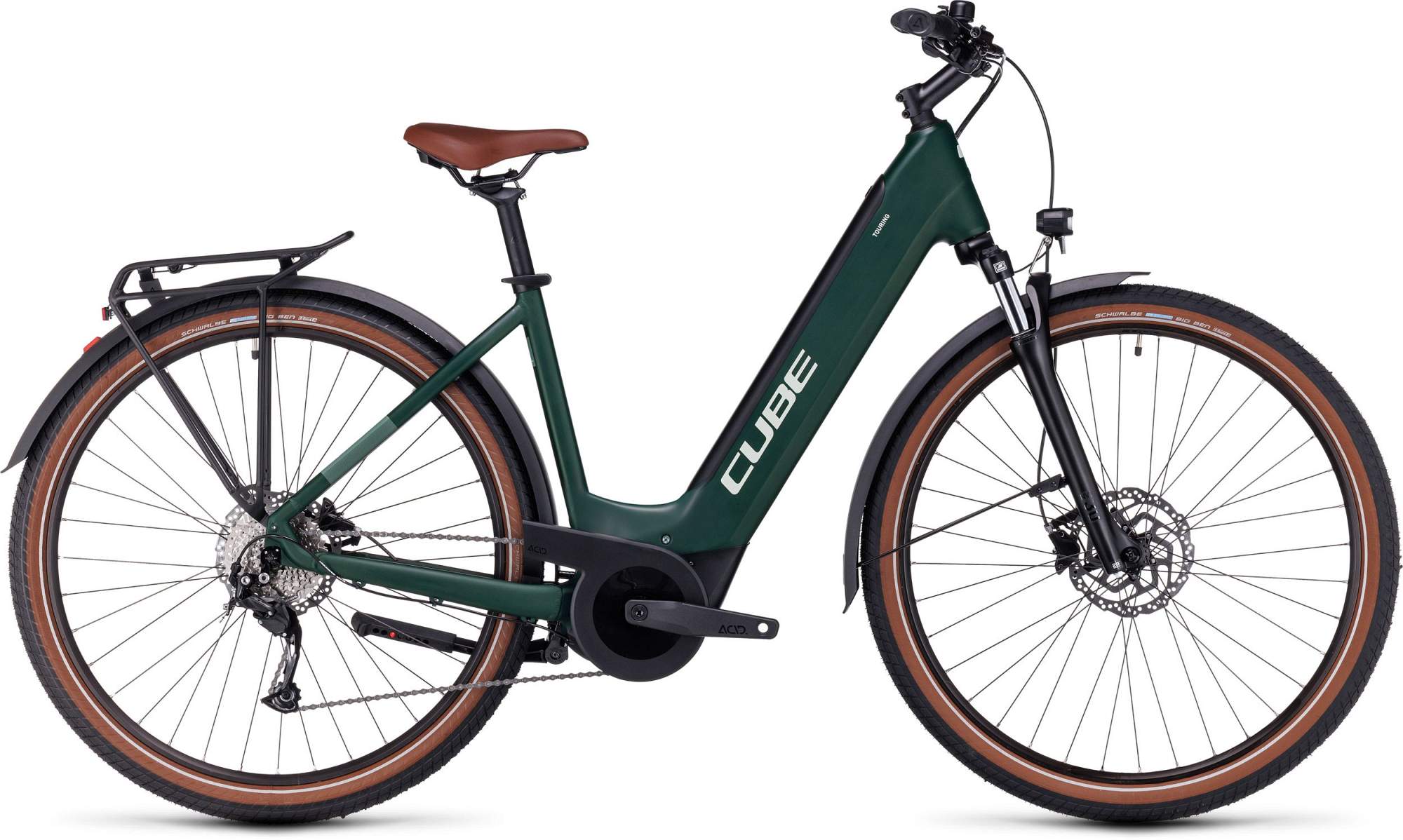 CUBE TOURING HYBRID ONE 625 DARKGREEN GREEN CUBE Stores UK