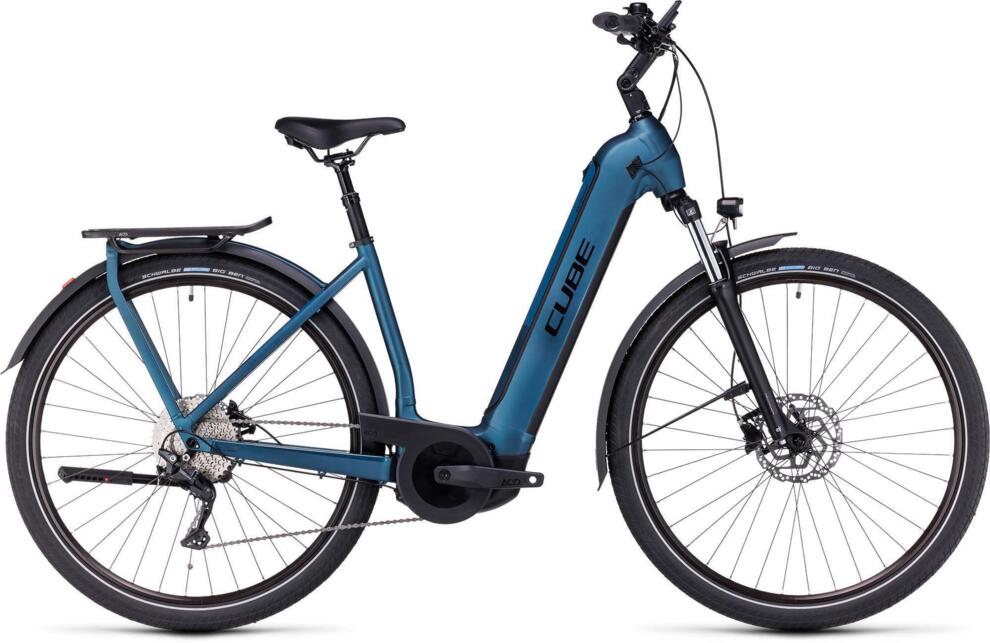 Cube Kathmandu Hybrid One 750 Blue/Black 2023