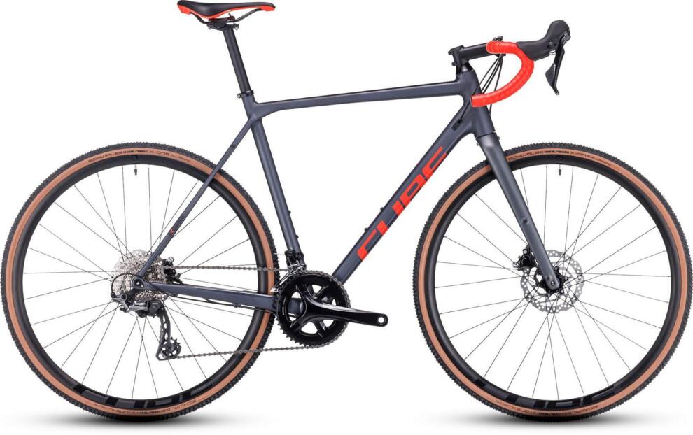 CUBE Cross Race Pro Grey/Red