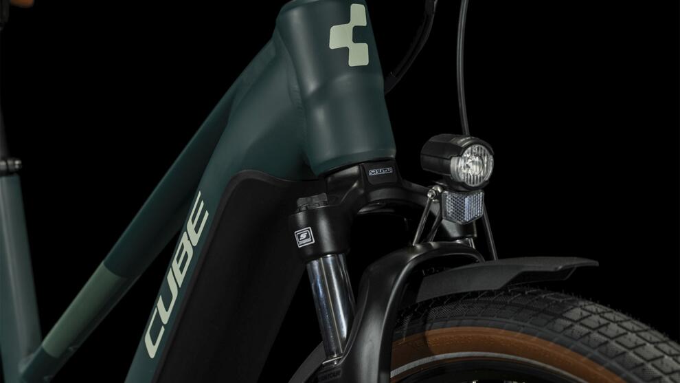 Cube Touring Hybrid One 625 Darkgreen/Green 2024