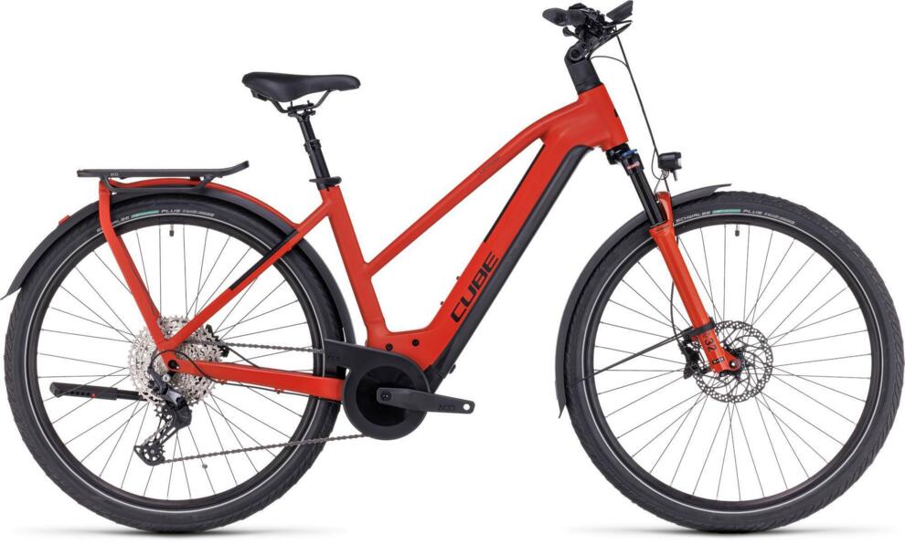 Cube Kathmandu Hybrid Exc 750 Red/Black 2024