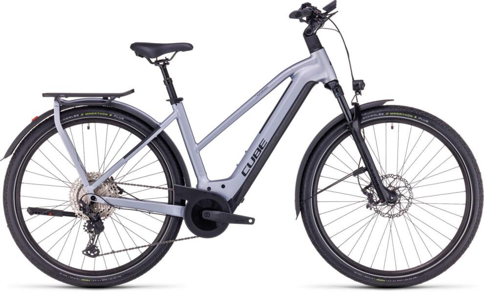 Cube Kathmandu Hybrid Slx 750 Polarsilver/Blk 2024