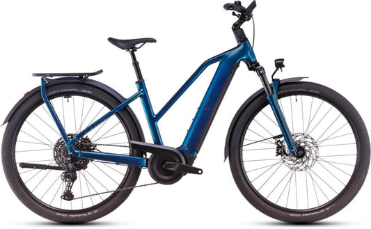 CUBE KATHMANDU HYBRID EX 800 ELECTRICBLUE/CHROME 2025