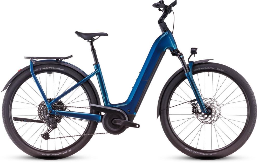 CUBE KATHMANDU HYBRID EX 800 ELECTRICBLUE/CHROME 2025